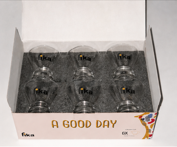 Coppa Dessert FIKA in Vetro – Set 6 Pezzi - immagine 3