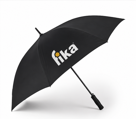 Ombrello Golf FIKA Nero 30" – Apertura Automatica