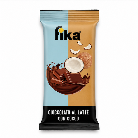 Cioccolato al Latte con Cocco – Box 15 Barrette