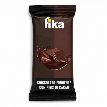 Cioccolato Fondente con Nibs di Cacao – Box 15 Barrette