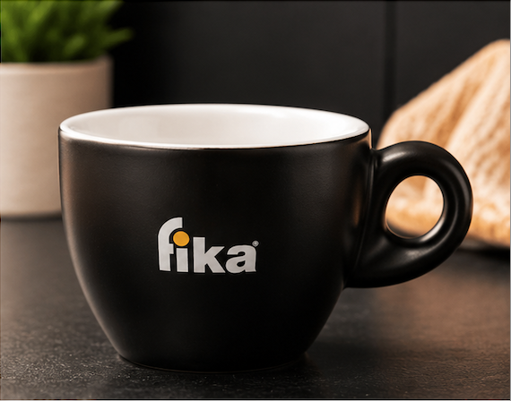 Set Tazze Cioccolata Calda FIKA – 6 Tazze con Piattino - immagine 2