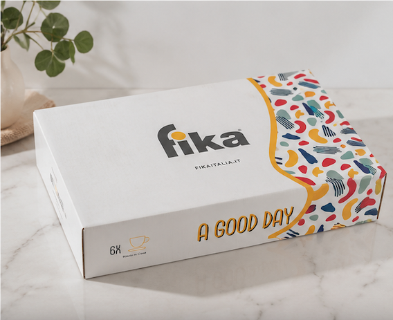 Set Tazze Cioccolata Calda FIKA – 6 Tazze con Piattino - immagine 4